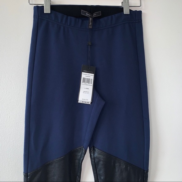 NWT BCBG HAWKINS FAUX LEATHER LEGGINGS - Picture 9 of 16